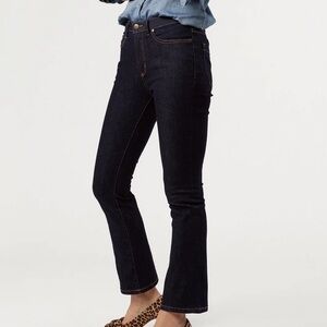 ANN MASHBURN Dark Blue Straight Leg Jeans